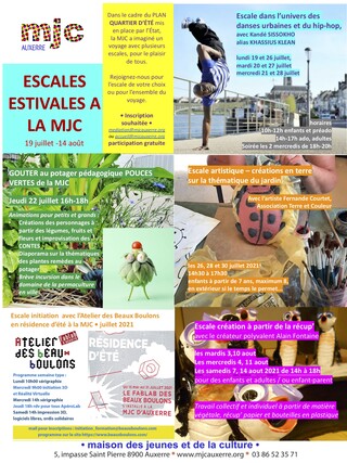 escales estivales 2021