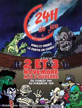 Affiche 24h du jeu