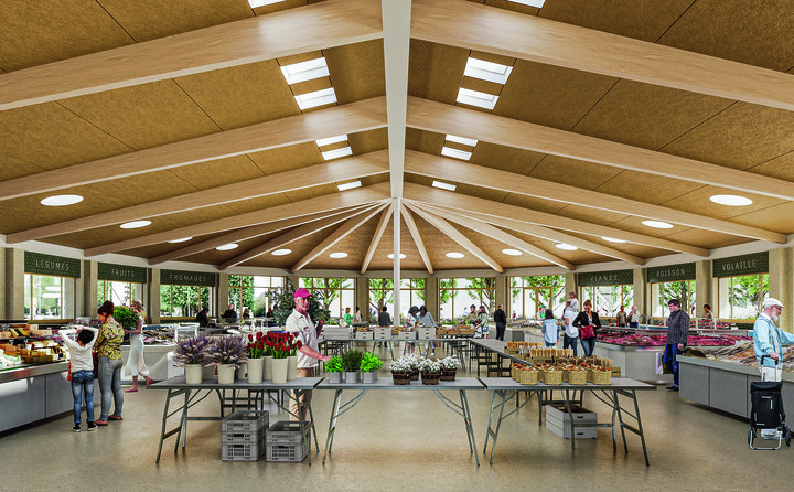 Projet bleu Arquebuse intérieur