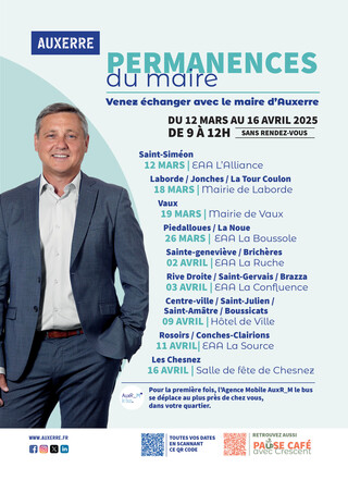 Permanence du maire dans les quartiers 2025